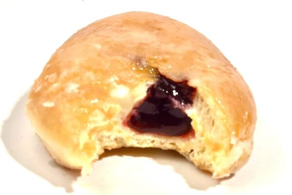 “Doughnut Krispy Kreme Original Glazed® Berisi Raspberry”
